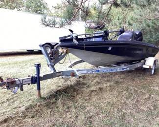 Nitro T70 Bass Boat with Load Rite trailer