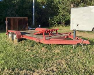 Flatbed Equipment Trailer