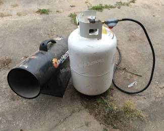 Mr. Heater  & Propane Tank