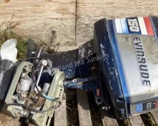 Evinrude 150 V6 boat motor
