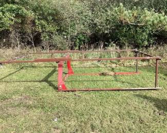 Ladder rack for 8' truck bed