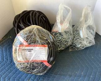 Rubber Rope & Brackets