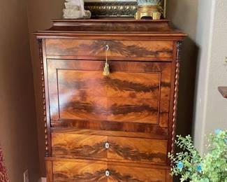 Danish Biedermeier Secretaire, 19th Century
