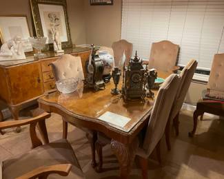 Photo updated for Tuesday: 1930s English Dining Room Suite