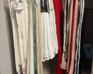 Table cloths & curtains