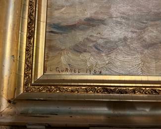 H L Gurnee - 1904; not listed, but I found another painting in a 2021 auction