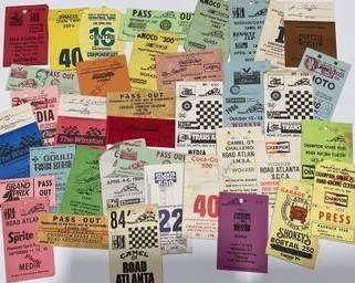 Old racing Credentials