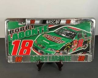 NASCAR Bobby Labonte License Plate