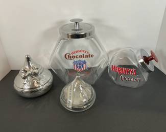Hershey Candy Jars