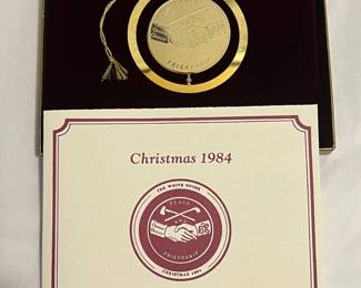 1984 White House Xmas Ornament