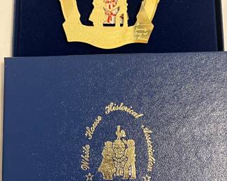 1988 White House xmas Ornament