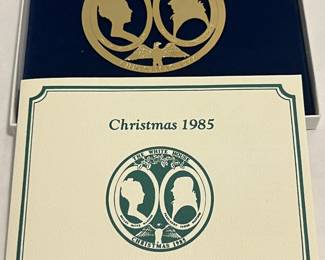 1985 White House xmas Ornament