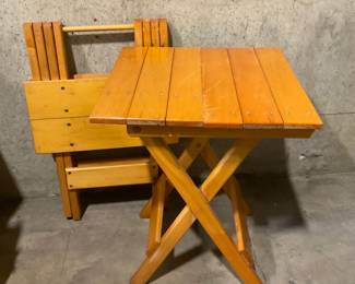 Vintage Folding Tables