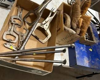 Snap-on Spud wrenches, Vise-Grips.