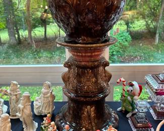 McCoy Majolica Jardiniere (unmarked)