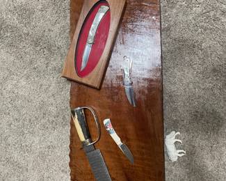 rare collector knives too many to photograph