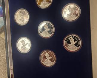 Disney Fantasia silver coin set