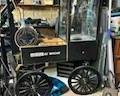 Antique popcorn wagon - works well