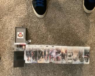 entire star wars silver collectables set only one opened