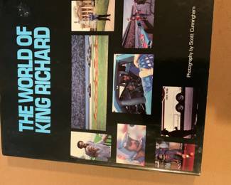 Richard Petty autographed book