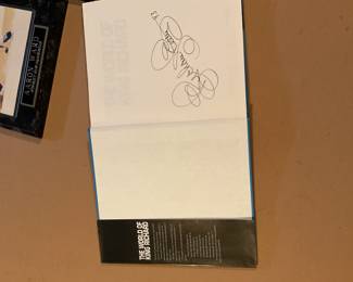 Richard Petter autographed book