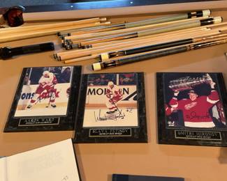 Red Wings Stanley Cup autographs