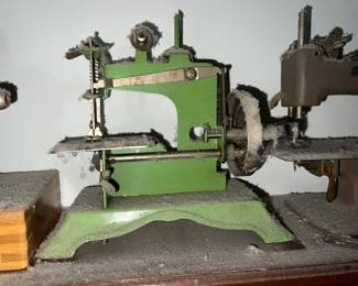 Vintage toy sewing machine