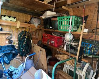 Shed full of stuff