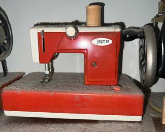 Jaymar toy sewing machine$75