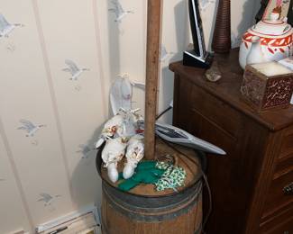 OLD Butter Churn lots of country charm... $75