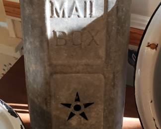 metal mail box