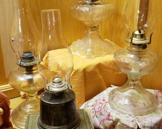 Vintage Oil Lamps