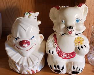 Vintage cookie jars