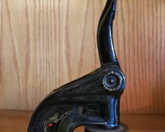 Vintage cast iron notary stamp