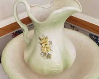 Bowl and Pitcher 
