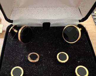 Pronto-Uomo Cufflinks and Button Covers