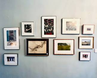 Collection of art - photos to oil painting! Mixed media pieces and MCM