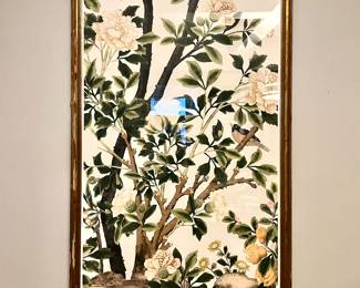 Thibault mural under glass