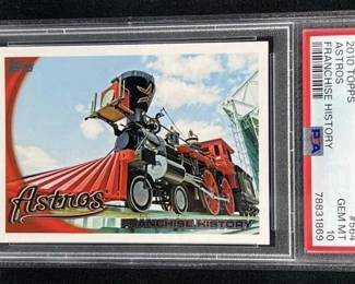 PSA 10 Astros Franchise History Topps 2010