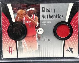 2006-07 Tracy McGrady Game-Used Jersey Card EX