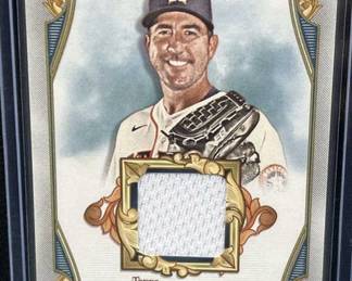 2022 Justin Verlander Game-Used Jersey Card