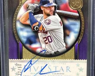 Chas McCormick Rookie Auto Serial #/50