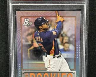 PSA 10 Jeremy Pena Rookie Bowman Platinum '22