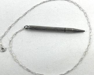 Antique AXT Sterling Silver Mechanical Pencil