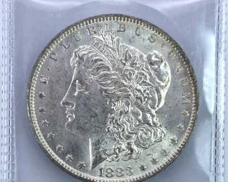 1883-O Morgan Silver Dollar, U.S. $1 Coin