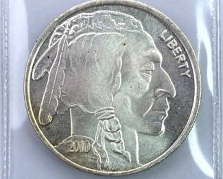 1oz 999 Silver Buffalo Round