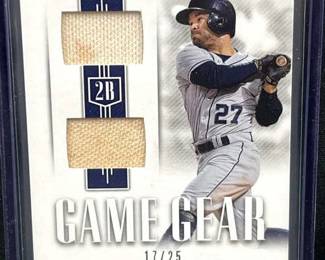 Jose Altuve #/25 National Treasures Dual Relic