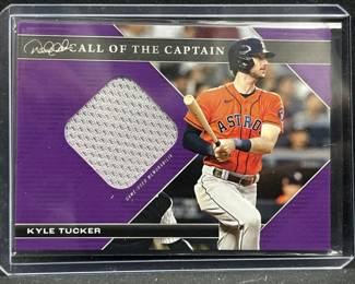 Kyle Tucker #/50 Relic Purple Topps Derek Jeter