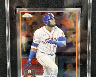 2023 Topps Chrome Yordan Alvarez SGC 10 GEM