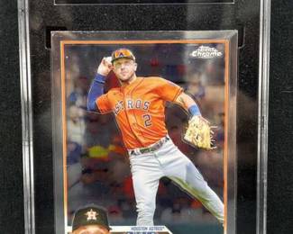 2023 Topps Chrome Alex Bregman SGC 9.5 MINT+
